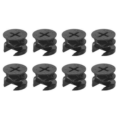 Vista 11 de HARFINGTON Tuerca de bloqueo de leva para muebles, 8 piezas de 0.591 x 0.472 in, tuercas de bloqueo para muebles, accesorios de leva de conexión