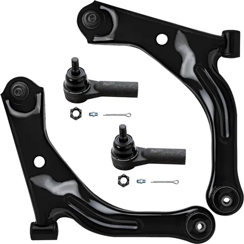 Vista 43 de Detroit Axle - Kit de 4 brazos de control de extremo delantero para Dodge Dart 13-16, Chrysler 200 15-17, 2 brazos de control inferiores, 2 extremos