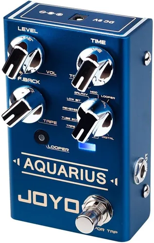 Vista 13 de JOYO Amp Simulator - Pedal de guitarra, modelos de 9 amperios con doble canal y 18 tonos, IR Cab Sim, salida XLR y bucle FX, bypass