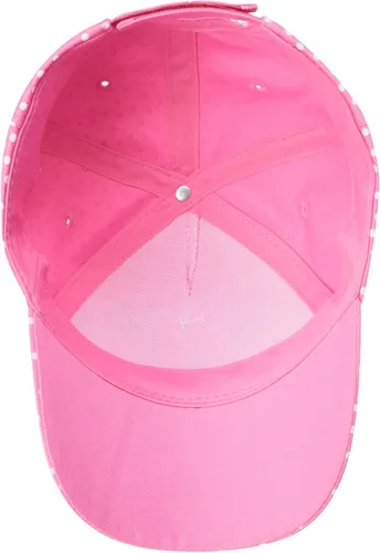 Vista 5 de Disney Gorra de béisbol Minnie Mouse para niña 3D con lazo curvo correa trasera 4-7 Blanco