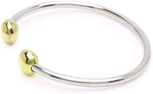 Vista 3 de QRAY Combo estándar de acero golf pulsera atlética hombres mujeres C en forma de salud pulsera de bienestar