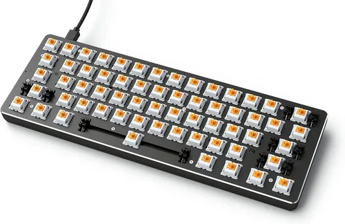 Vista 5 de Glorious Panda Switch (interruptores con cuerpo) - 36 interruptores de 3 pines montados en placa para teclado - Interruptores mecánicos de teclado