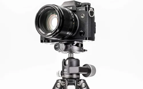 Vista 9 de Benro Tortoise Fibra de Carbono Dos Series, Trípode de 4 Sección con Cabeza Híbrida FS36PRO (TTOR24CFS36PRO)
