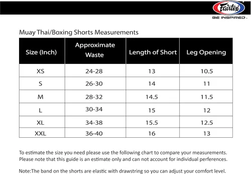 Vista 3 de Fairtex Pantalones cortos de boxeo Muay Thai de corte delgado