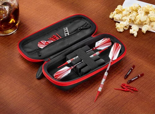 Vista 3 de Casemaster Warden - Estuche para dardos de acero y punta suave, con una carcasa exterior de espuma EVA resistente para máxima dureza y durabilidad