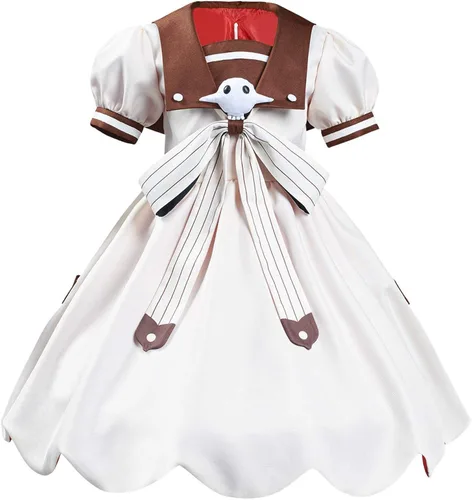 Vista 2 de Nene Yashiro - Disfraz de cosplay para mujer y niña, vestido de Hanako kun Yashiro con accesorios