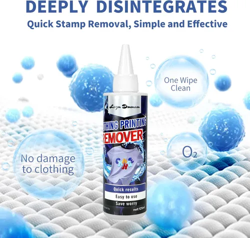 Vista 2 de Removedor de vinilo de transferencia de calor para telas, removedor rápido de adhesivo, potente removedor de residuos, 4.2 fl oz