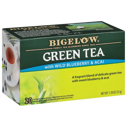 Vista 10 de Bolsas de té verde descafeinado con té de limón Bigelow, caja de 20 unidades (paquete de 6), 120 bolsas de té en total