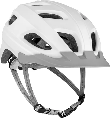 Vista 11 de Retrospec Lennon Casco de Bicicleta para Adultos con luz de seguridad LED, esfera ajustable y visera extraíble, casco de ciclismo ajustable