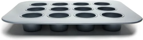 Vista 2 de Fox Run Mini Molde para Cheesecakes con Fondos Extraíbles, Antiadherente, 10.5 x 14 x 1.5 pulgadas