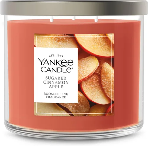 Vista 13 de Yankee Candle - Vela perfumada en tarro grande con hasta 80 horas de tiempo de combustión, mezcla premium de cera vegetal para una combustión