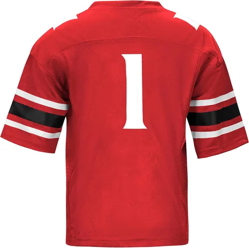 Vista 77 de Little King NCAA Touchdown Pass-Team - Camiseta de fútbol para niños pequeños, tallas 2T 3T 4T 6