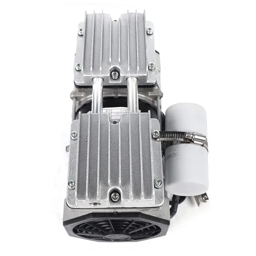 Vista 5 de Bomba de aire al vacío de 370 W, sin aceite, pistón sin aceite, 110 V, bomba de vacío de diafragma sin aceite, 8 bar, 3.5 CFM 90.6 kpa 100 L/min