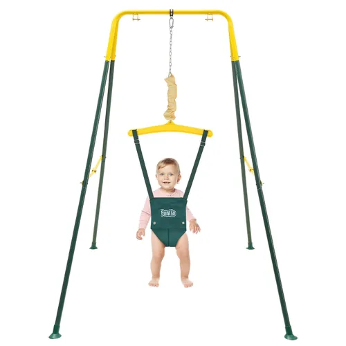Vista 9 de FUNLIO Jersey de bebé con soporte para 6 a 24 meses, para jugar en interiores y exteriores, bebé para niña/niño, con cadena ajustable, fácil