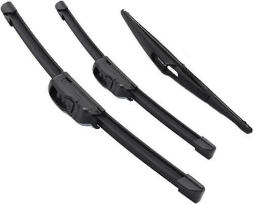 Front Wiper Blades for Nissan X-Trail Xtrail T32 Rogue MK2 2013-2019, 26"/17"/12" Front And Rear Wipers