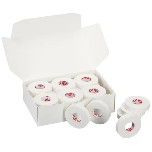 Vista 2 de Cramer 950 Cinta adhesiva premium, para atletismo, color blanco, para vendar tobillo, muñeca, y lesiones. Ayuda a proteger y prevenir lesiones.
