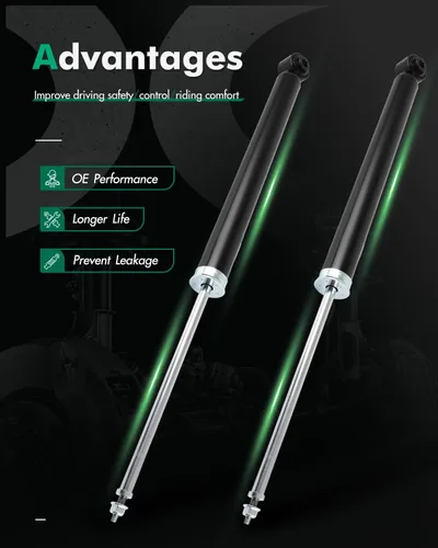 Vista 2 de SCITOO - Amortiguadores traseros para Mazda se adapta a 2014-2018 para Mazda 3 Shocks 3430041 5540 - Juego de 2 piezas