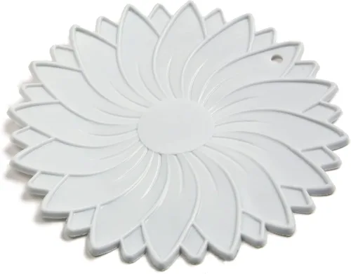 NORPRO Abridor de tarros de goma antideslizante, 1 unidad, blanco