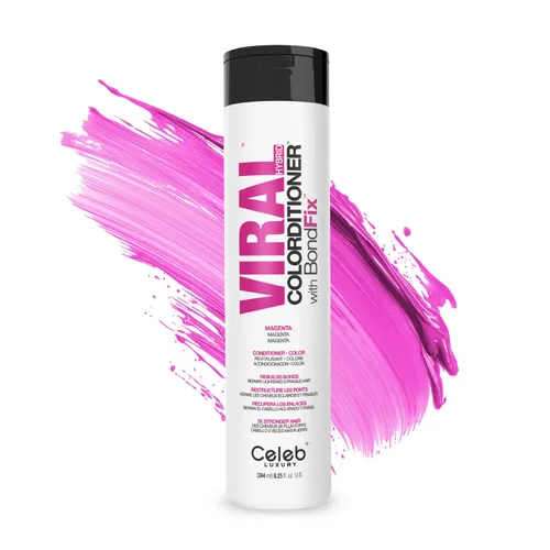 Vista 35 de Celeb Luxury Color Depositing Conditioner - Color Refresher with Bondfix Bond Rebuilder, Viral and Gem Lites, Pairs with Colorwash