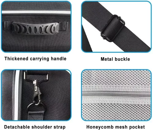 Vista 6 de Cover Case Storage Bag for PS VR2 - EVA Hard Travel Protect Box Carrying Case for PS VR2 All-in-one VR and Accessories, Perfect for Traveling and