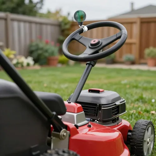 Vista 3 de Lunsom Pomo giratorio para volante, accesorio de mango eléctrico suicida en forma de bola, ayuda de giro para tractores, carretillas elevadoras