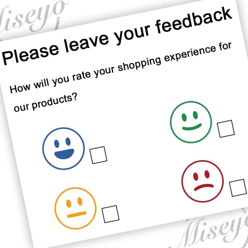 Vista 7 de Miseyo Juego de sellos para profesores de pretinta, 4 expresiones de humor