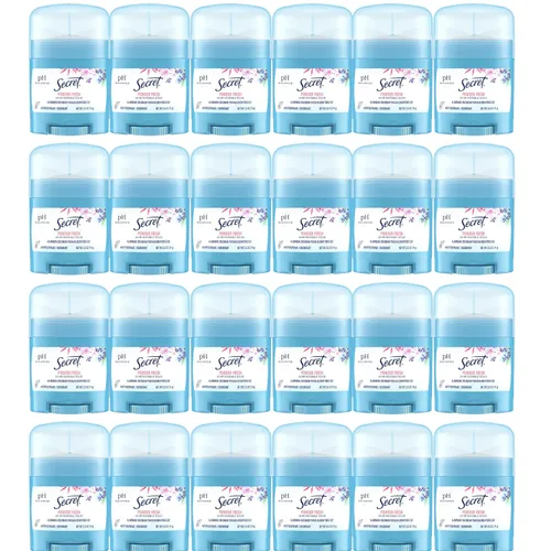 Secret Antitranspirante y desodorante para mujer, protección contra el sudor y el olor las 24 horas, protección equilibrada de PH, suave con la