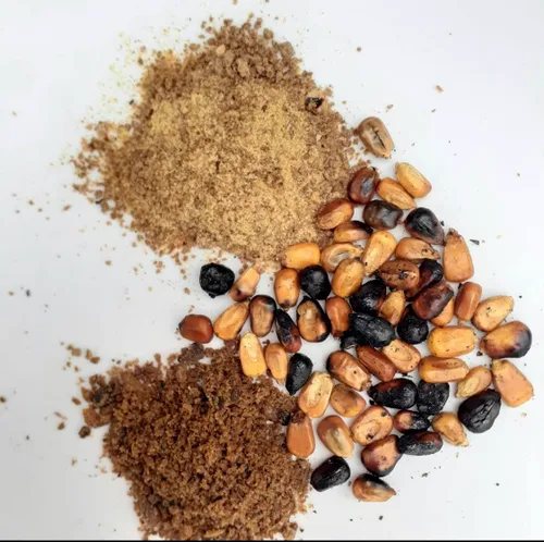 Vista 2 de Maiz Tostado 2 oz Jutia 2 oz Pescado Ahumado 2 oz