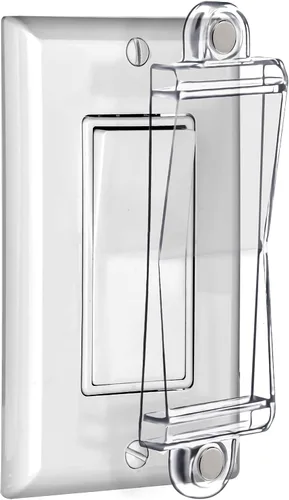 PSZEZNZ - Cubierta protectora para interruptor de luz, cubiertas de salida de interruptor de luz para interruptores de pared modernos y planos,