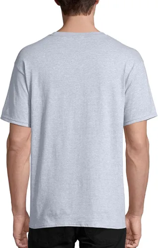 Vista 3 de Hanes Essentials Paquete de camisetas para hombre, camisetas de algodón con cuello redondo, 4o6unidades