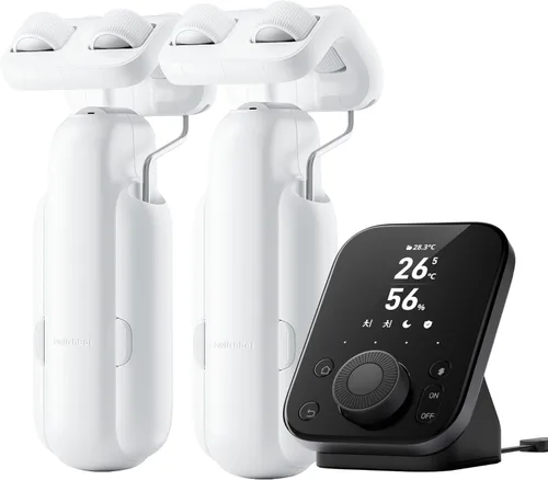 Vista 11 de SwitchBot Abridor de Cortinas Automático - Control Remoto Bluetooth Cortina Inteligente con Aplicación/Temporizador, Motor de Alto Rendimiento