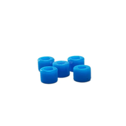 Vista 5 de Código de Color Dental Anillo Banda Silicona Higienista Instrumento Código Anillos S/L Autoclavable 135ºC (S, Negro)