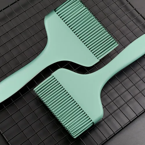 Vista 8 de Cepillo de silicona para pastelería para hornear, para parrilla, salsa de barbacoa, adobo, carne, glaseado, cepillo de aceite, resistente al calor