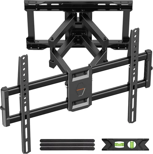 Vista 11 de IWORKBORAD - Soporte de pared para TV de movimiento completo de 42-86'', montantes de 24 pulgadas, soporte de TV resistente montantes de 24