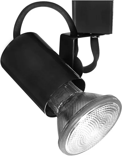 Vista 9 de WAC Lighting, Cabezal de pista de voltaje de línea TK-178 en negro para pista H