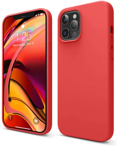 Vista 30 de elago Compatible con Funda para iPhone 12 Mini, Silicona Líquida, Cubierta Protectora de Cuerpo Completo, A Prueba de Golpes, Ajuste Delgado, Forro