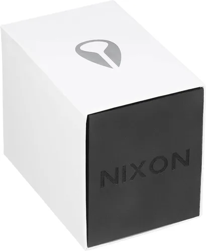 Vista 3 de Nixon A377 Sentry reloj de acero inoxidable de 38 mm con correa de cuero