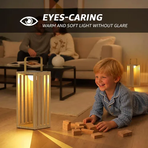 Vista 3 de Farol solar impermeable IP44 para exteriores, luces LED para patio, jardín, decoración de porche, patio, mesa decorativa