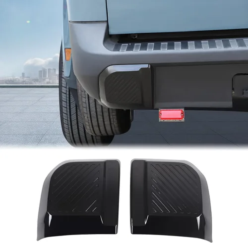 Vista 11 de Aunginsy Protector de Parachoques Delantero y Trasero para Auto Compatible con Ford Maverick 2022 2023 2024 Camioneta Pickup Protección de Borde