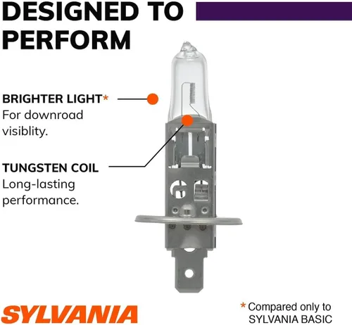 Vista 5 de Bombilla de faros halógenos XtraVision SYLVANIA 9003 (también compatible con H4), (paquete de 2), H1