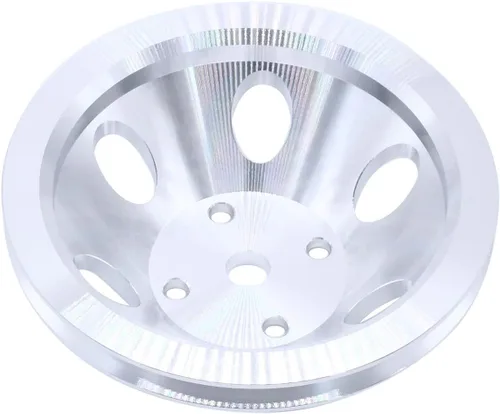 1 polea de bomba de agua SHLPDFM 1 ranura única para SB SBC bloque pequeño Chevy 265 283 305 327 350 383 400 con una bomba de agua superior larga