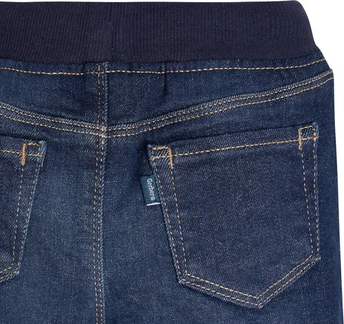 Vista 4 de Gerber Baby Toddler Rib Waist Stretch Denim Skinny Jeans