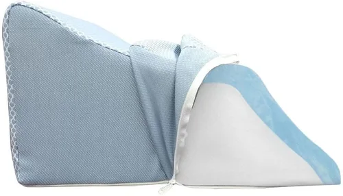 Vista 4 de Lounge Doctor Reposapiernas con gel refrescante espuma viscoelástica LD gris jaspeado S 18