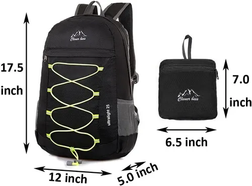 Vista 2 de Mochila de senderismo resistente al agua, para exteriores CLEVER BEES