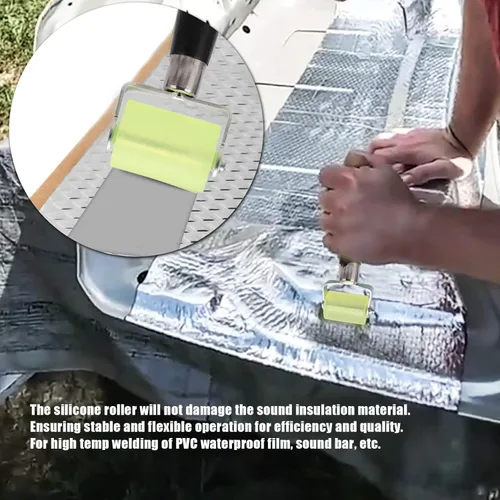 Vista 5 de YWBL-WH Rodillo de instalación, amortiguador de sonido de vehículo de automóvil para amortiguamiento de sonido automotriz