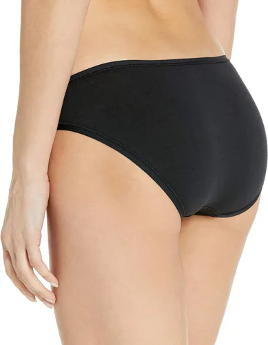 Vista 3 de Tienda Essentials - Ropa interior de algodón estilo bikini para mujer, paquete múltiple (disponible en tallas extragrandes)