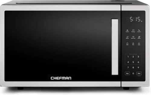 Vista 11 de Chefman Horno microondas para encimera de 0.7 pies cúbicos, 700 vatios con 10 niveles de potencia, 6 ajustes de cocción preestablecidos con cocción