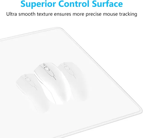Vista 55 de Dapesuom Alfombrilla grande para mouse, alfombrilla de mouse para juegos extendida con bordes cosidos, alfombrillas de escritorio de tamaño completo
