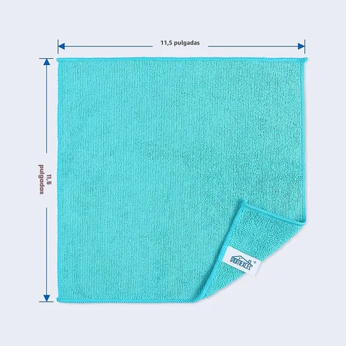 Vista 3 de HOMEXCEL Paño de limpieza de microfibra, toallas de microfibra de alta calidad para automóviles, sin pelusas, sin arañazos, altamente absorbente