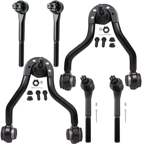 Vista 621 de Detroit Axle - Kit de extremo delantero para Ford 2009-2014 F-150 2007-2017 Expedition Lincoln Navigator, 2 brazos de control superiores